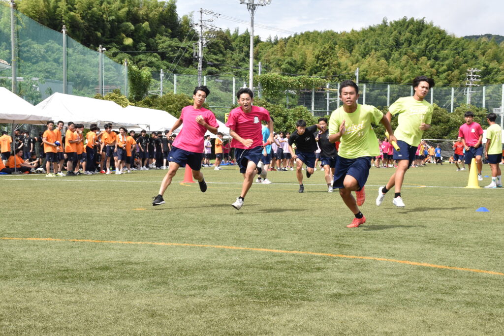 【体育祭】クラス対抗リレー | 相川学園 静清高等学校－静岡県藤枝市